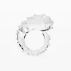 Marine-ring met kristal van Zalio