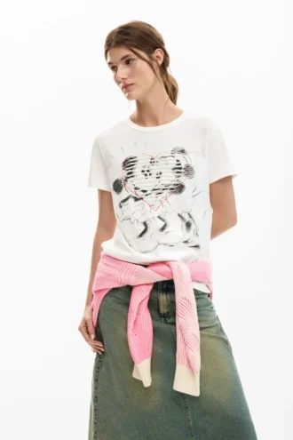 Mickey en Minnie Mouse™ T-shirt met hartjes