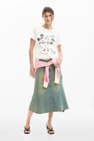 Mickey en Minnie Mouse™ T-shirt met hartjes