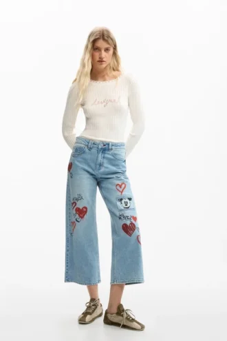 Mickey Mouse™ Hearts-Jeans