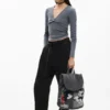 Middelgrote denim rugzak Mickey Mouse™