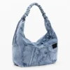 Middelgrote denimtas