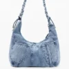 Middelgrote denimtas