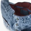 Middelgrote denimtas