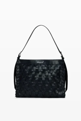 Middelgrote gevlochte tas