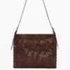 Middelgrote gevlochte tas
