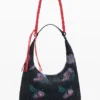 Middelgrote ovale tas met textuur