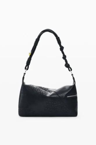 Middelgrote tas met borduursel