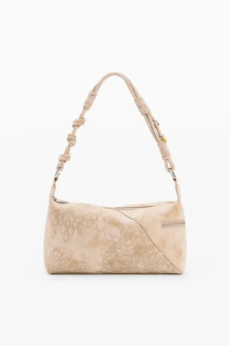 Middelgrote tas met borduursels