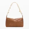 Middelgrote tas met borduursels