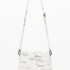 Middelgrote tas met letters