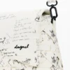 Middelgrote tas met letters