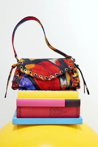 Middelgrote tas met print