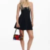 Middelgrote tas met print