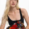 Middelgrote tas met print
