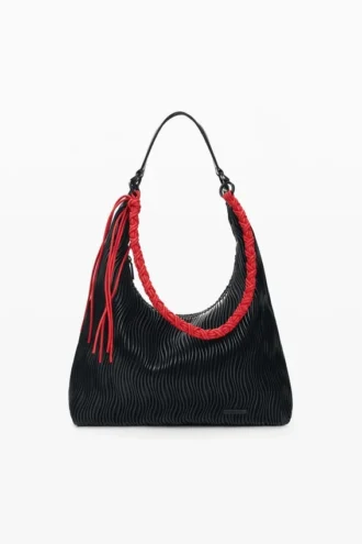 Middelgrote tas met reliëf