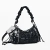 Middelgrote tas met ruches