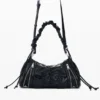 Middelgrote tas met ruches