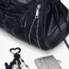 Middelgrote tas met ruches