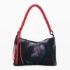 Middelgrote tas met textuur