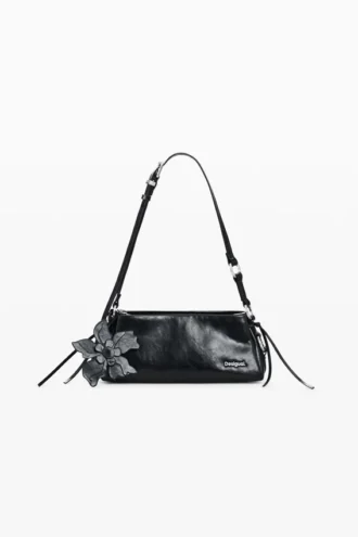 Middelgrote tas van imitatieleer