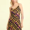 Midi-jurk met bandjes