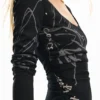 Midi-jurk met bloemenprint