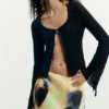 Midi-rok met print