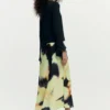 Midi-rok met print
