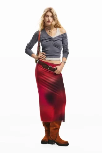Midi-tule Rokken