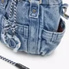 Mini-crossbodytas van denim