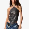 Mouwloze blouse Masha Popova