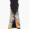 Mouwloze jurk met print