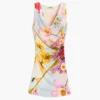 Mouwloze jurk met print