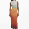 Ombre-tulejurk