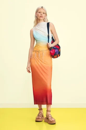 Ombre-tulejurk
