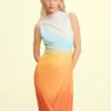Ombre-tulejurk