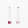 Oorbellen Ketting Marmer Zalio