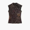 Oosters mouwloos T-shirt