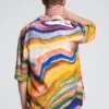 Overhemd met abstracte print