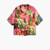 Overhemd met bloemenprint