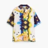 Overhemd met Cosmos-print