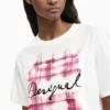 Overhemd met geruit logo