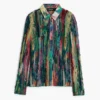 Overhemd met veelkleurige print