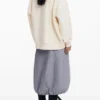 Oversized sweatshirt met bloemenprint