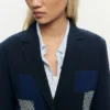 Patchwork blazer