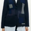 Patchwork blazer