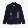 Patchwork blazer