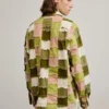Patchwork geruit overhemd