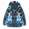 Patchwork gewattede jas